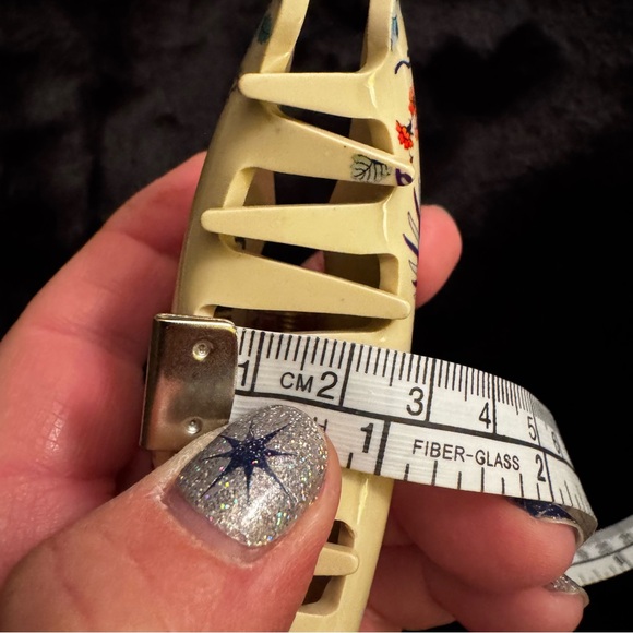 NEW! JOHNNY WAS Dreamer Hair Clip Crane Print Ivory / Cream BRAND NEW! GORGEOUS! - Picture 12 of 14